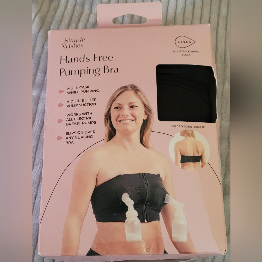 Hands Free Pumping Bra